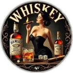 Retro Vintage Schild *Whiskey*