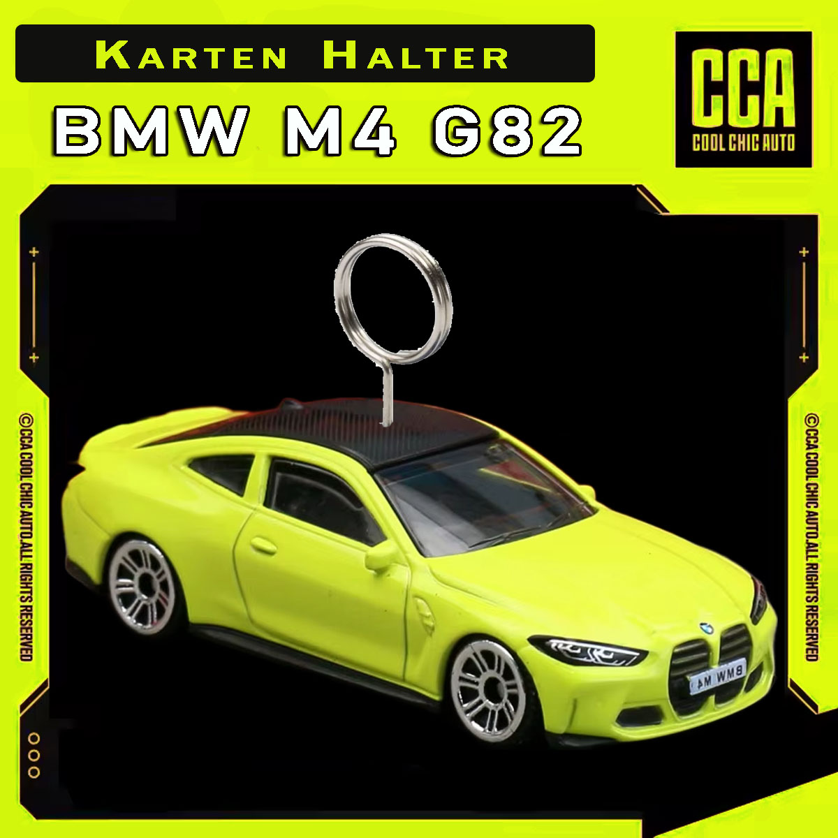 BMW M4 G82 - Kartenhalter