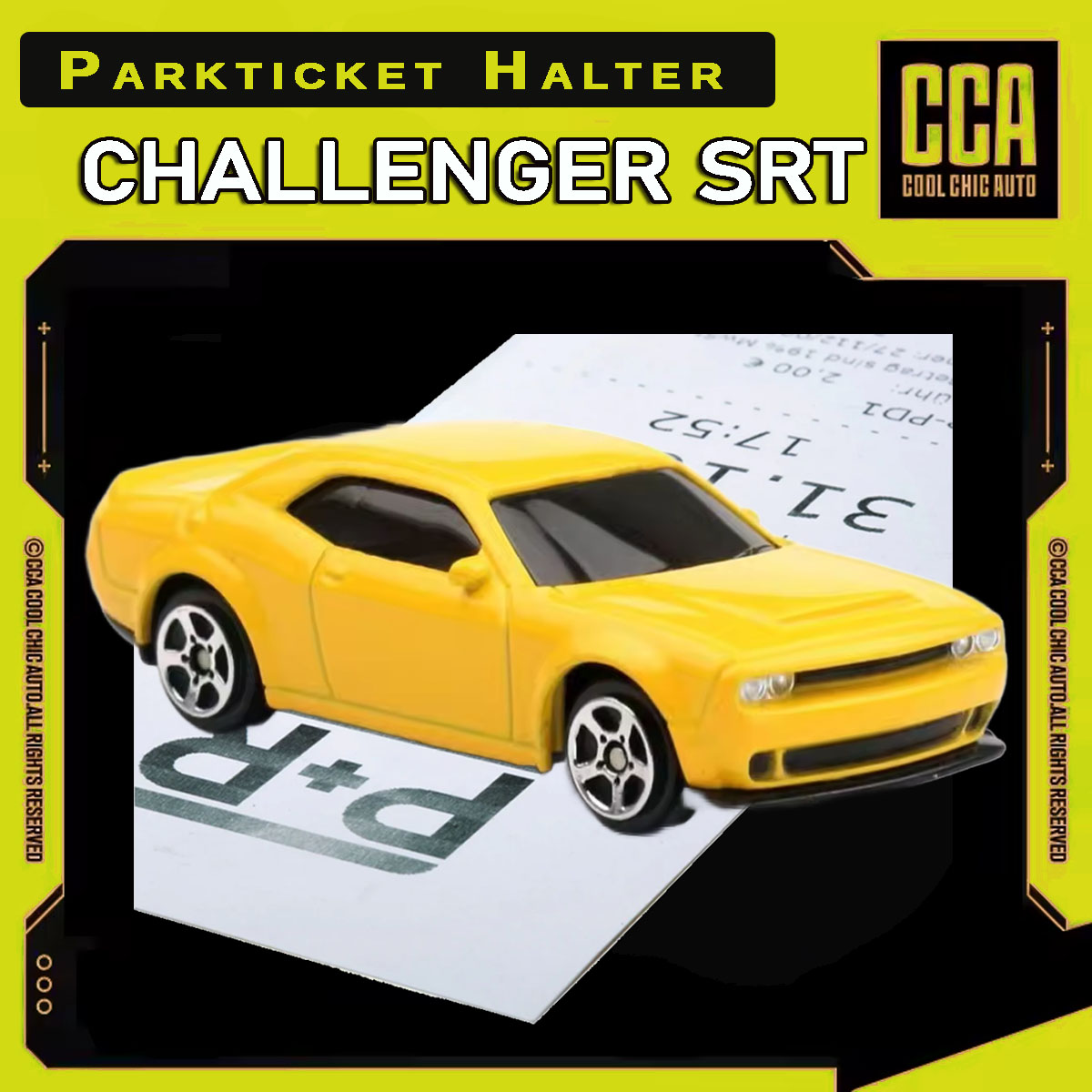 Dodge Challenger SRT - Parkscheinhalter