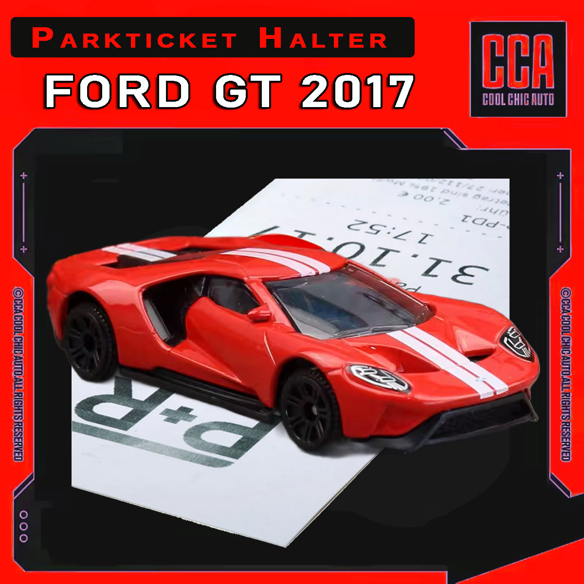 Ford GT 2017 - Parkscheinhalter