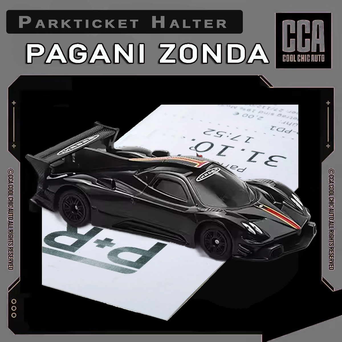 Pagani Zonda R - Parkscheinhalter 1