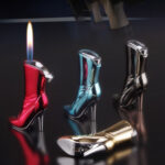 Damen Schuh Stiefelette - Gas Feuerzeug