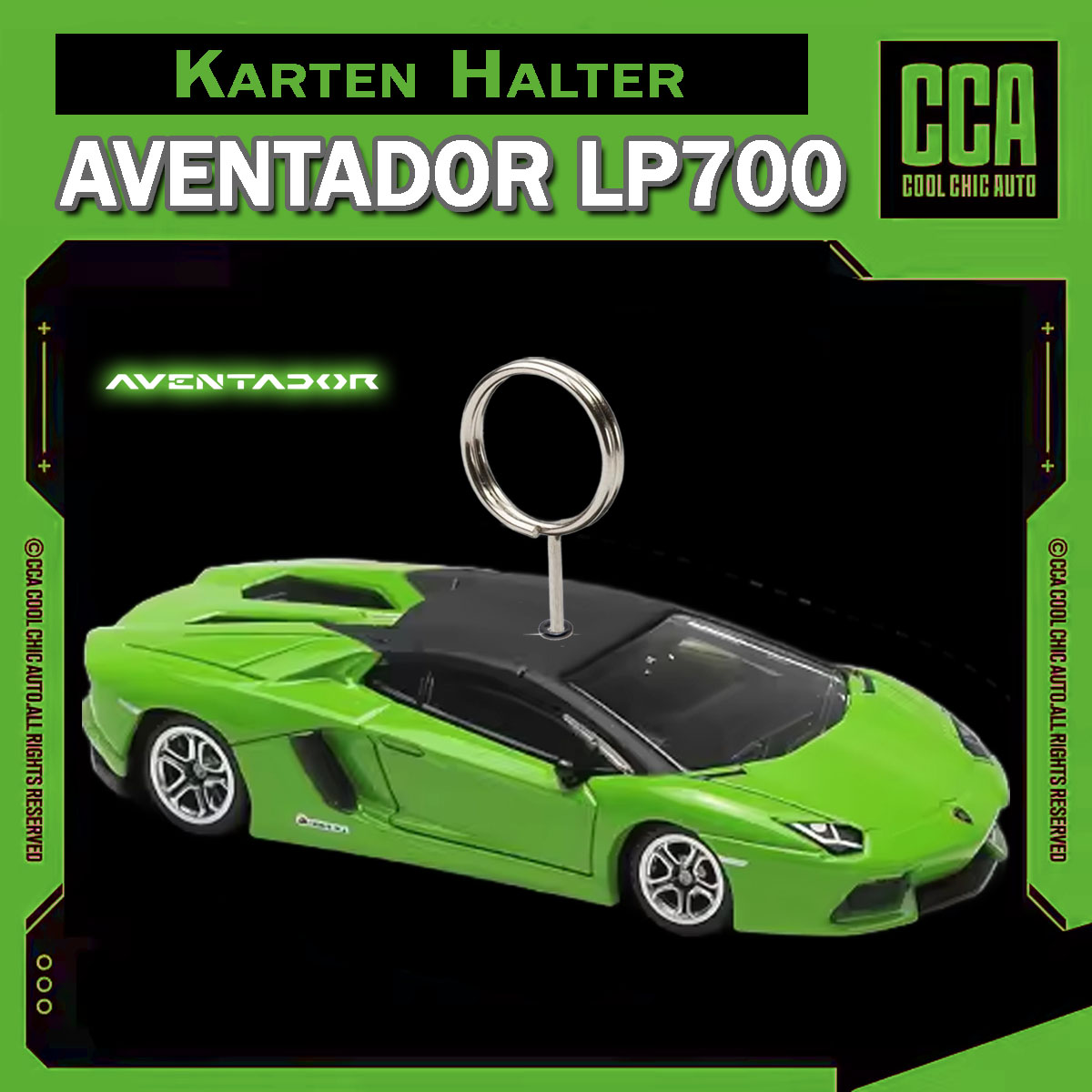 Lamborghini Aventador LP700-4 - Kartenhalter