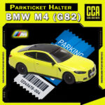 BMW M4 (G82) - Parkscheinhalter