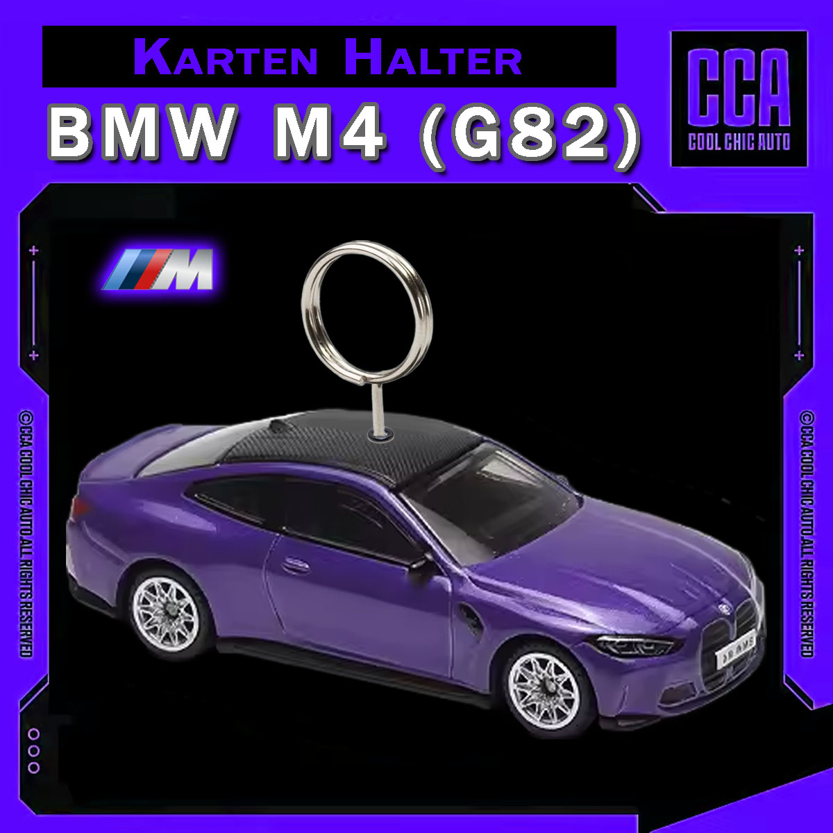 BMW M4 (G82) - Kartenhalter