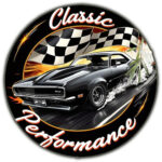 Retro Vintage Schild *Classic Performance*