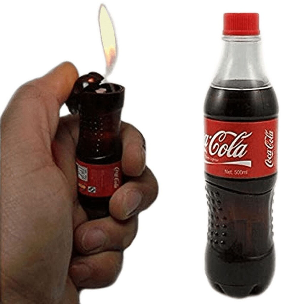 Coca Cola Flasche - Gas Feuerzeug 1