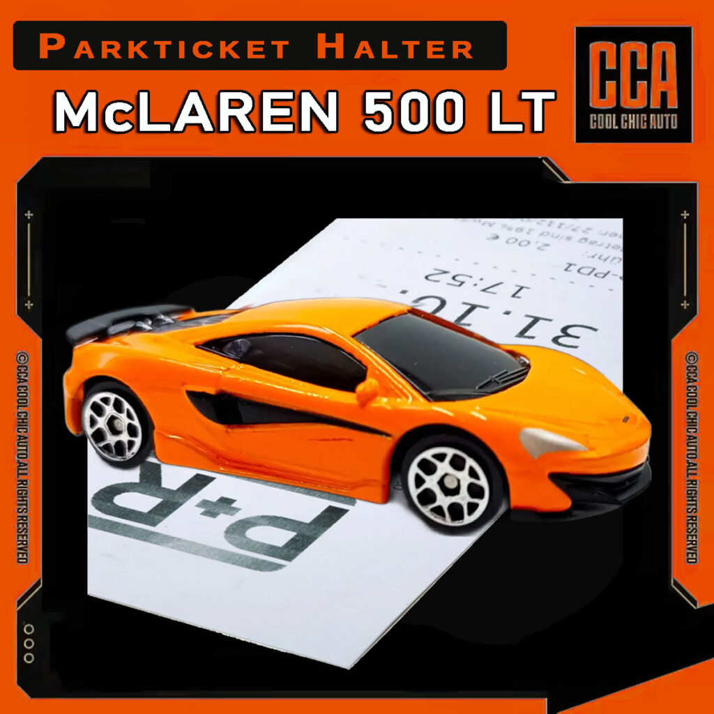 McLaren 500 LT - Parkscheinhalter (orange)
