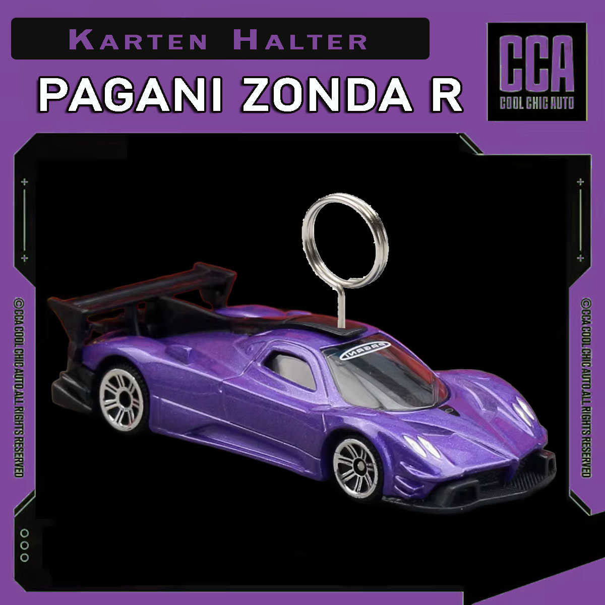 Pagani Zonda R - Kartenhalter